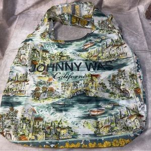 Johnny Was Nylon Reuseable Shopping Bag California